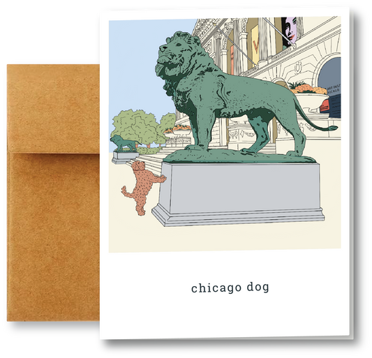 CHICAGO DOG  |  ART INSTITUTE
